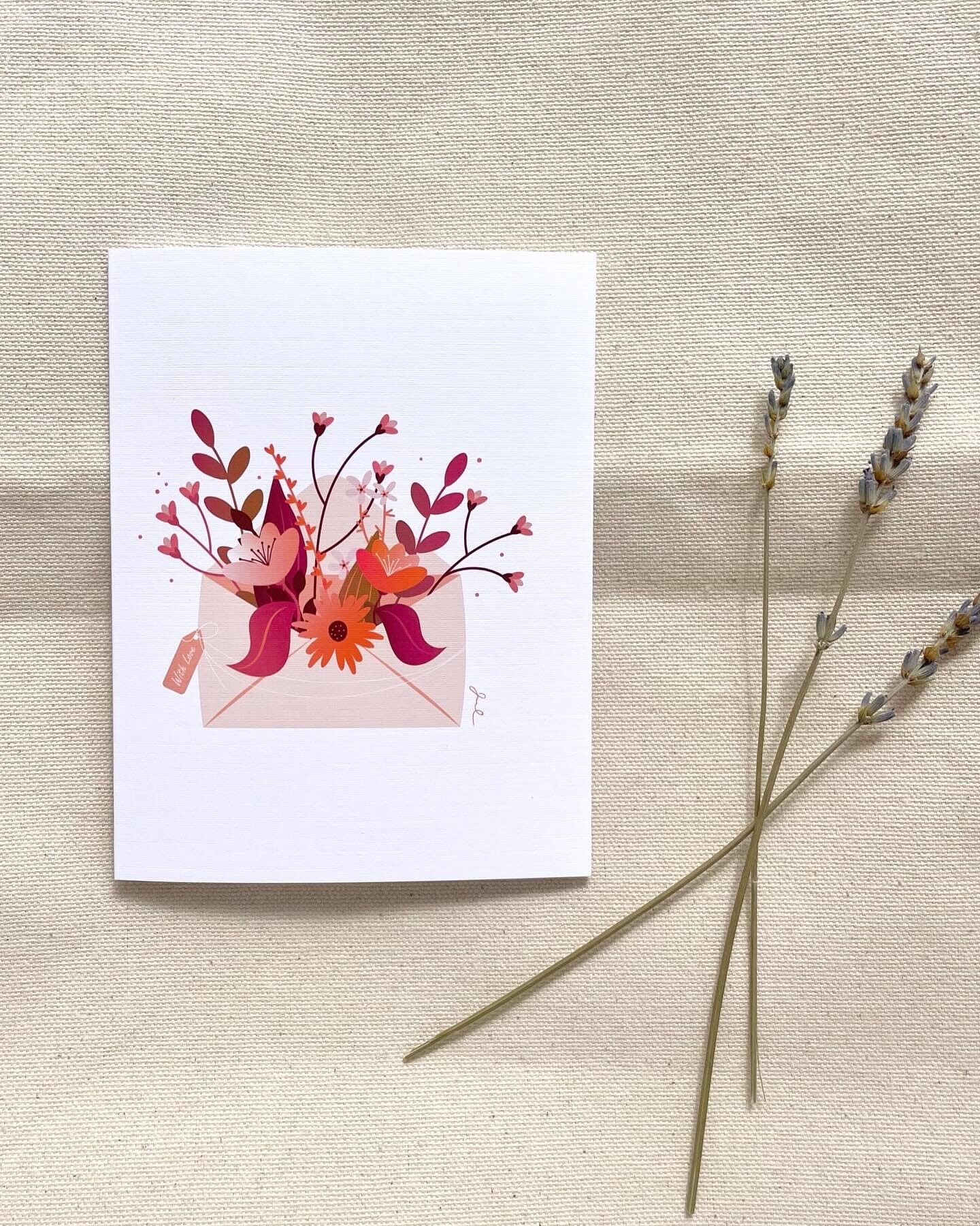 With Love Assorted Greeting Cards Greeting Cards Jorgi Mae Design