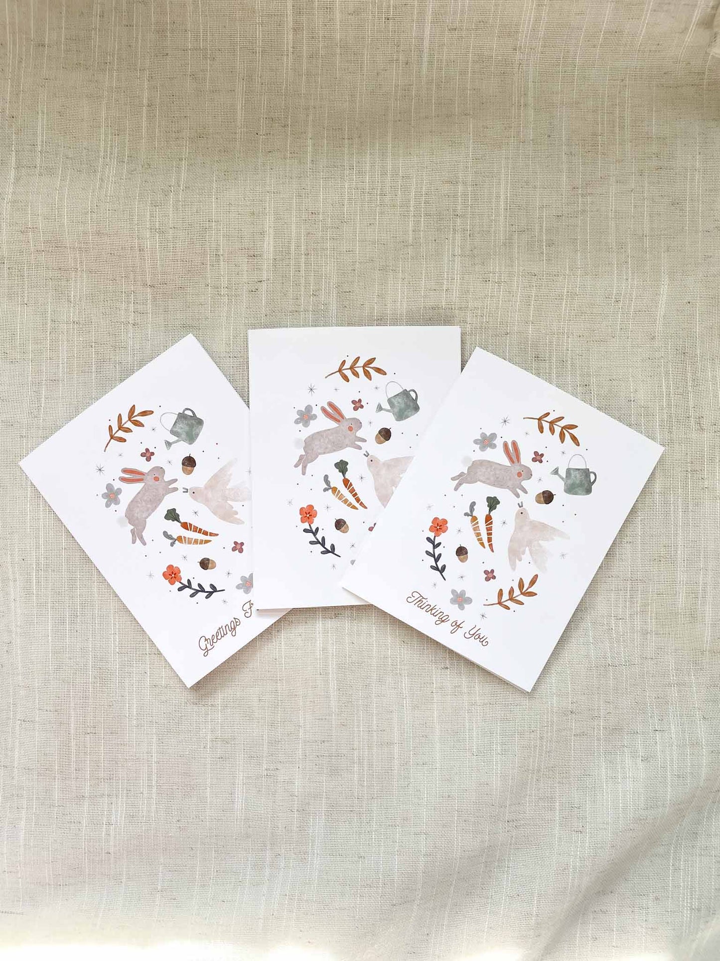 “Garden Friends” Greeting Cards